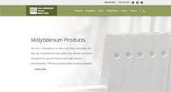 Desktop Screenshot of molybdenum.com